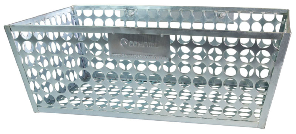 Lixeira para Grade Galvanizada 70cm